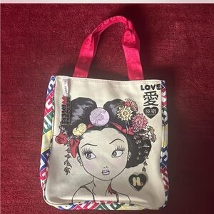 SOLD

Harajuku Lovers Red mini Tote Bag with Whimsical Design